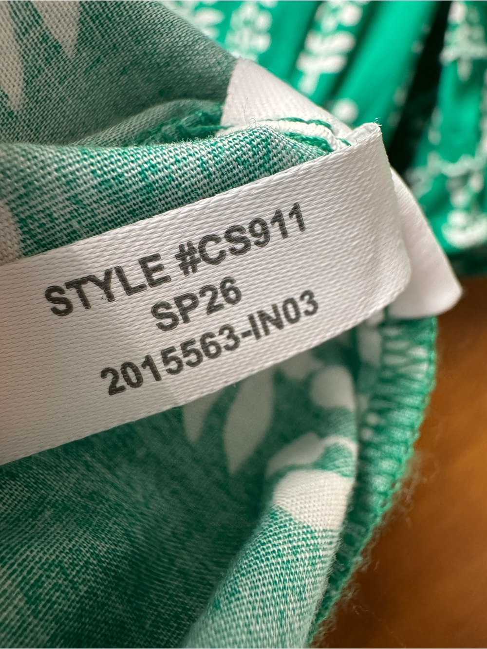 J. Crew Factory Block-Print Puff-Sleeve Midi Dress Emerald Beryl 10 - Picture 10 of 16